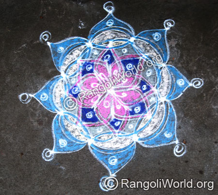 Simple Rangoli